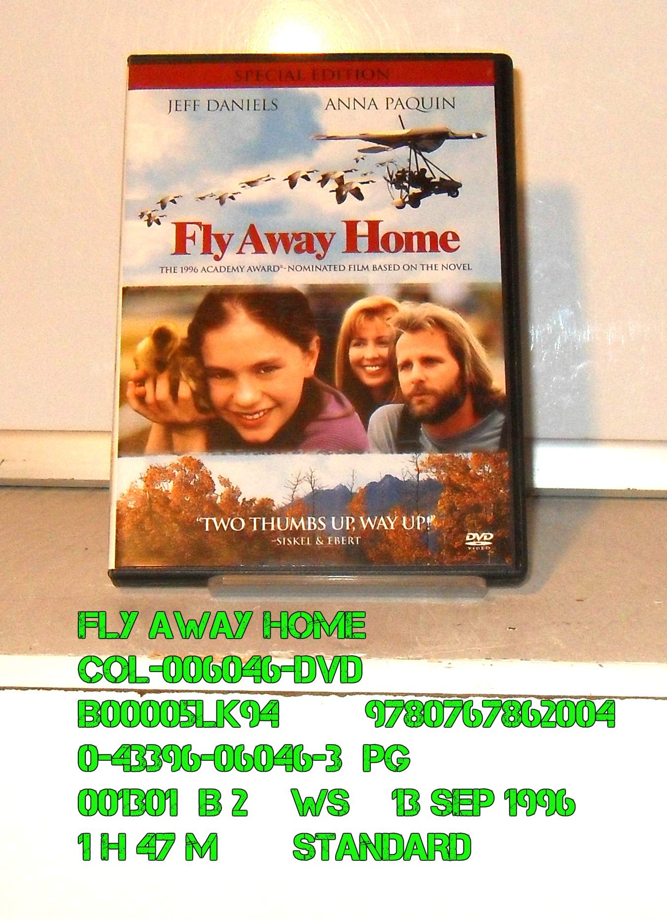 Fly Away Home (Special Edition) [DVD]