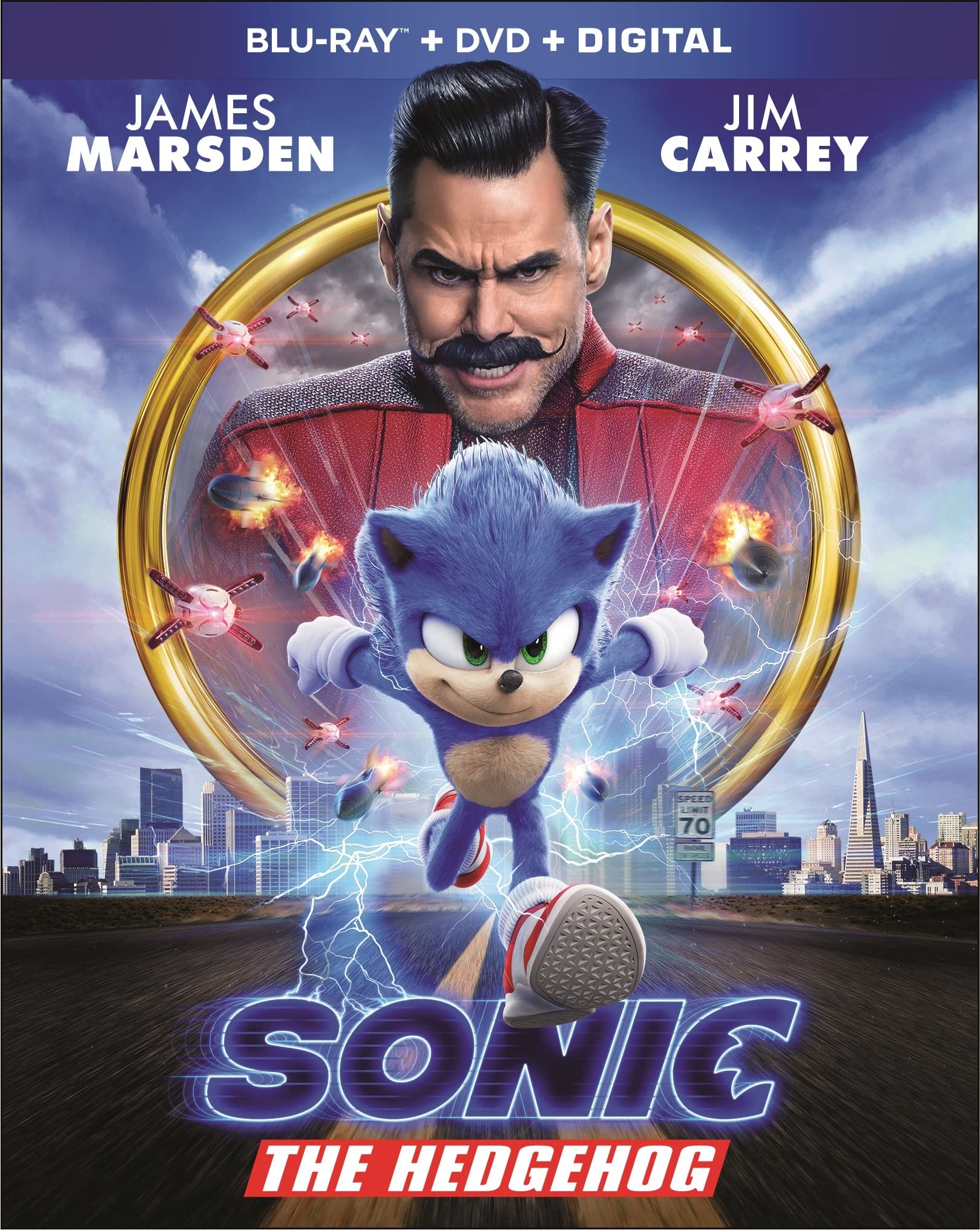 Sonic the Hedgehog (Blu-ray + DVD + Digital)