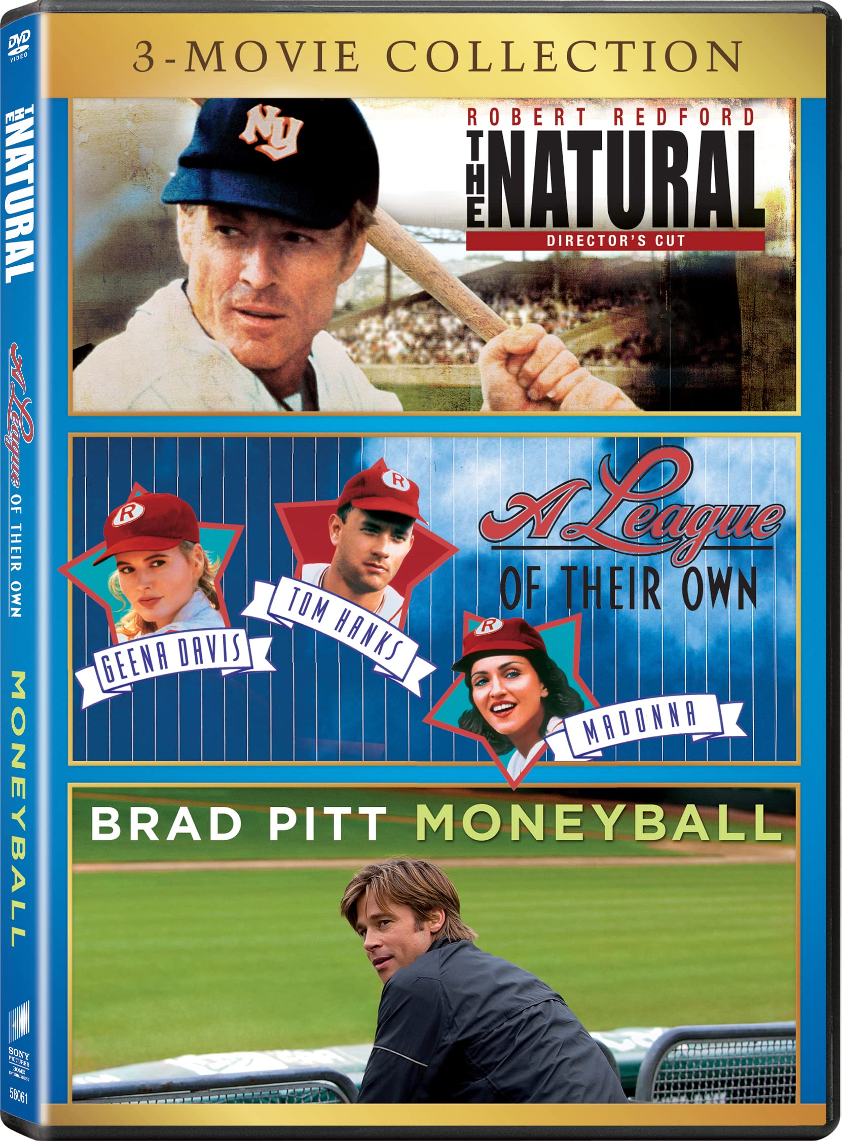 The League of Their Own, a (1992) / Moneyball (2011) / Natural - Set