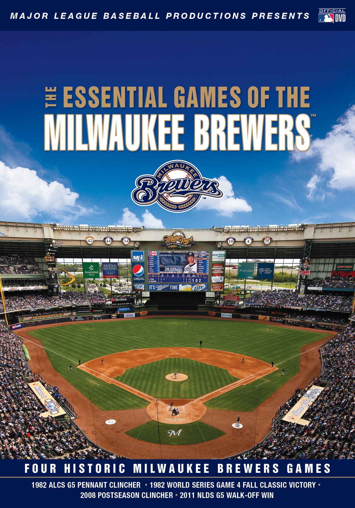 The Essential Games of The Milwaukee Brewers [DVD]