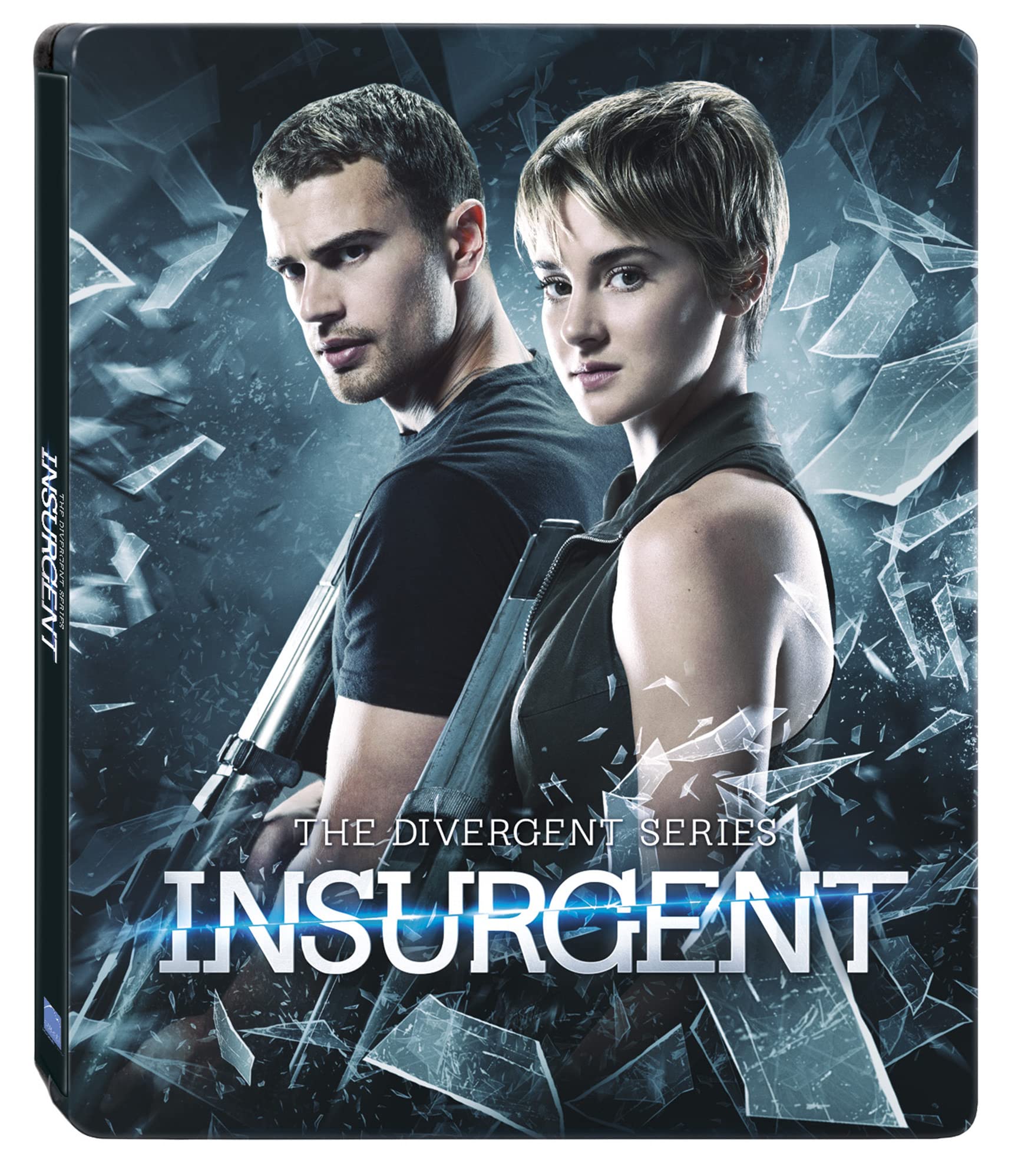 The Divergent Series: Insurgent Steelbook Blu-Ray 3D, Blu-Ray, DVD, & Digital HD