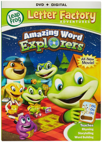 Leapfrog Letter Factory Adventures: Amazing Word Explorers [DVD + Digital]