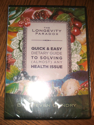 The Longevity Paradox - Dr. Steven Gundry's Quick and Easy Dietary Guide to Solving Health Issues, DVD