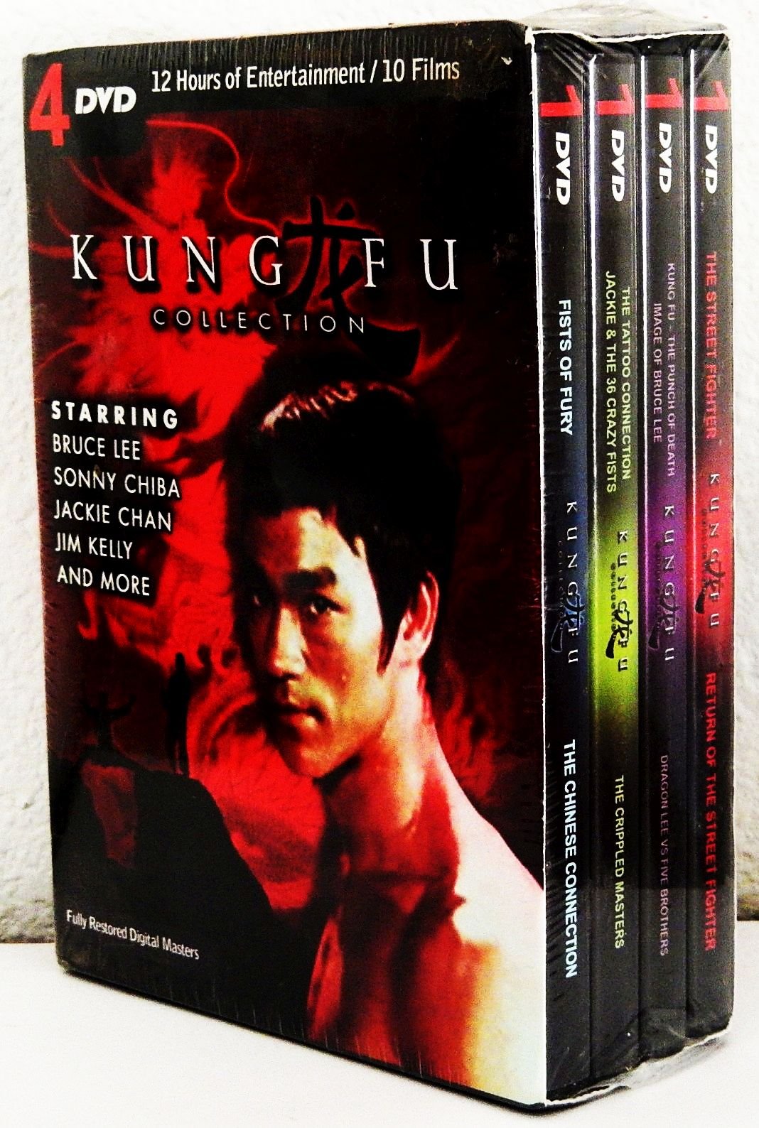 Kung Fu Collection DVD 2009 4-disc Set