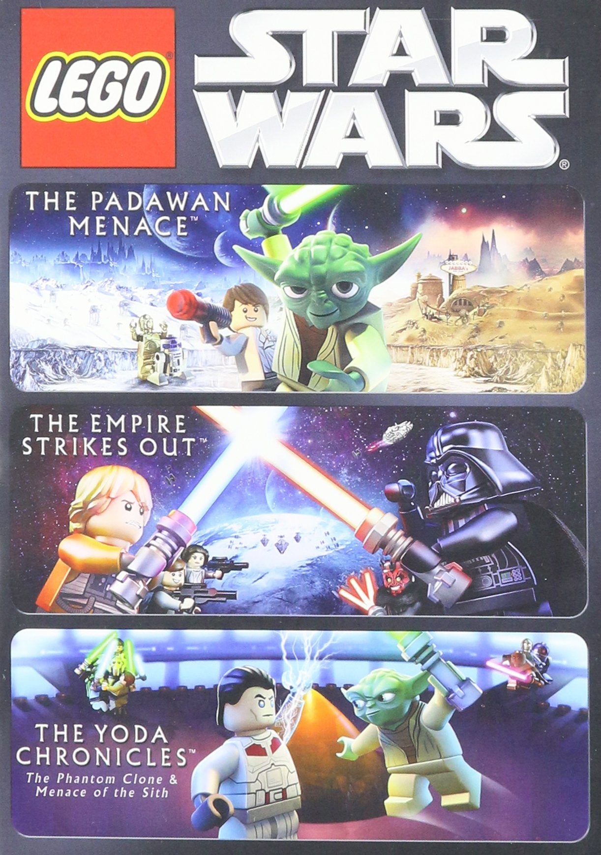 Lego Star Wars: The Padawan Menace / The Empire Strikes Out / The Yoda Chronicles (Walmart Exclusive) (Widescreen, WALMART EXCLU