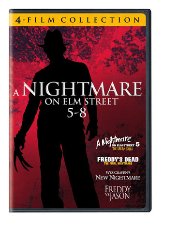 4 Film Favorites: Nightmare on Elm Street 5-8 (Freddy vs Jason, Freddy's Dead: The Final Nightmare, Nightmare on Elm Street 5: The Dream Child, Wes Craven's New Nightmare)