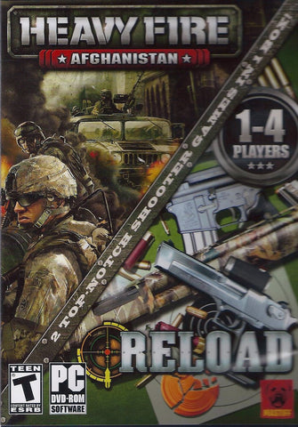 Heavy Fire Afghanistan, Reload, 2 Games in One Box.