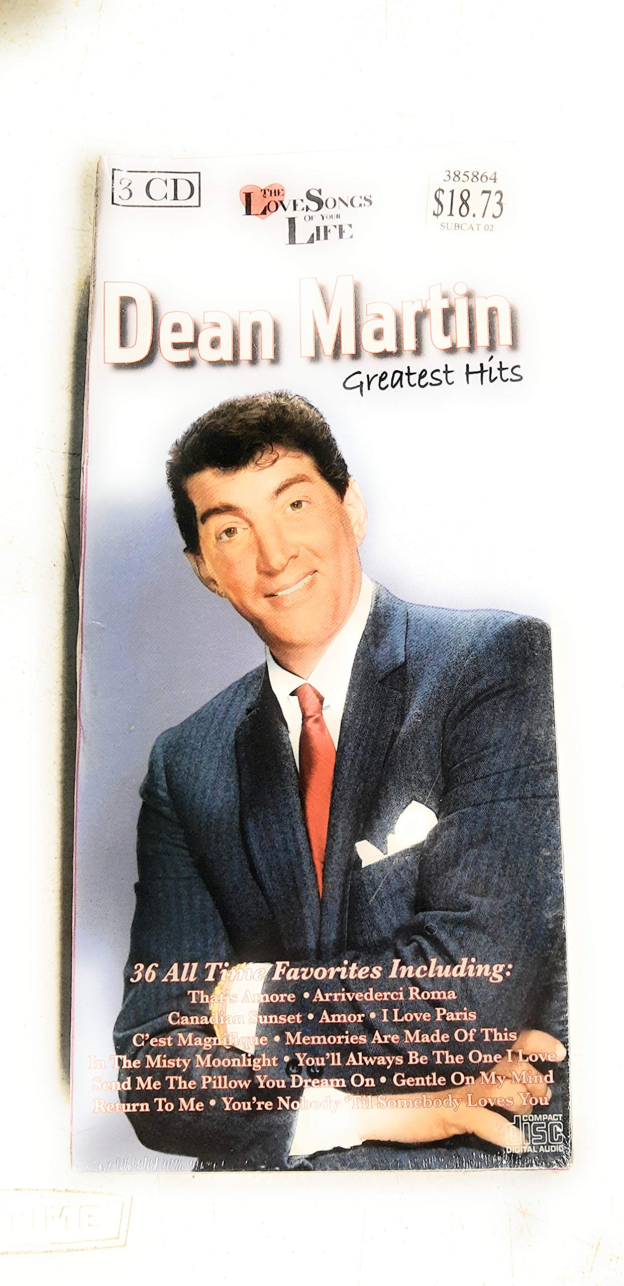 Dean Martin Greatest Hits - The Love Songs of Your Life