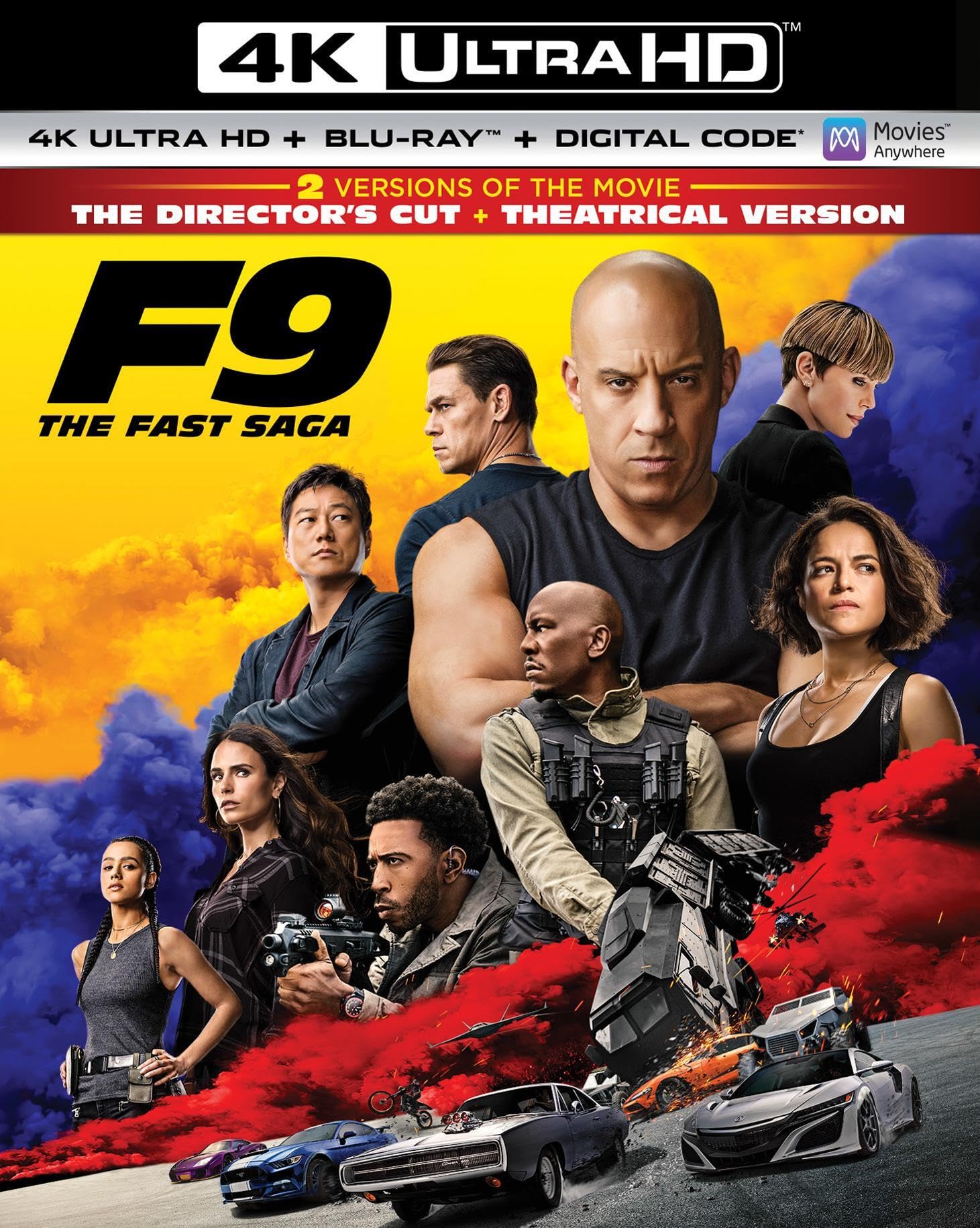 F9: The Fast Saga - Director's Cut [4K Ultra HD + Blu-ray + Digital]