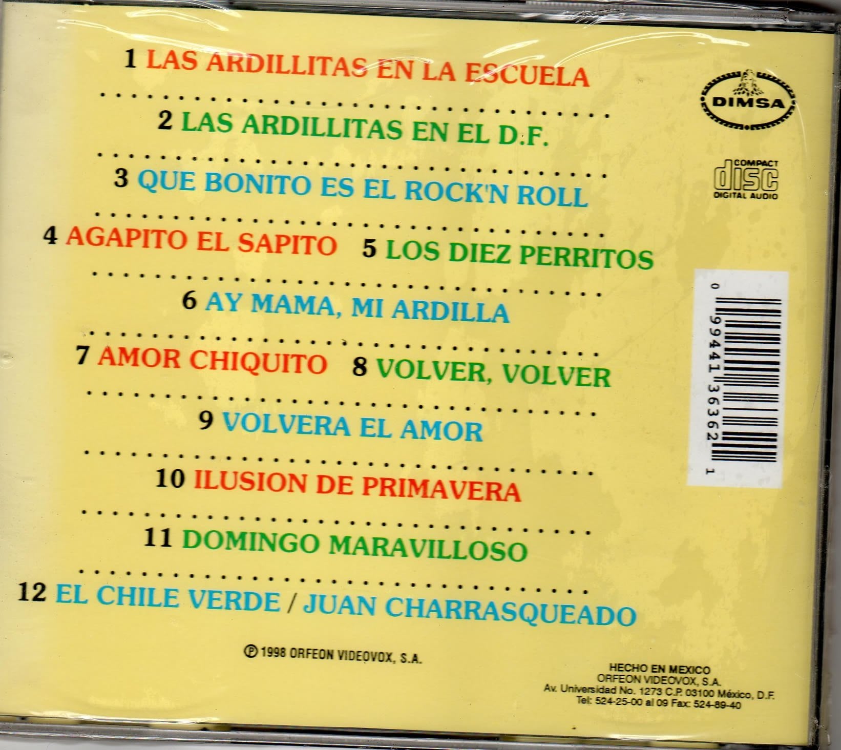 Lalo Guerrero Y Sus Ardillitas