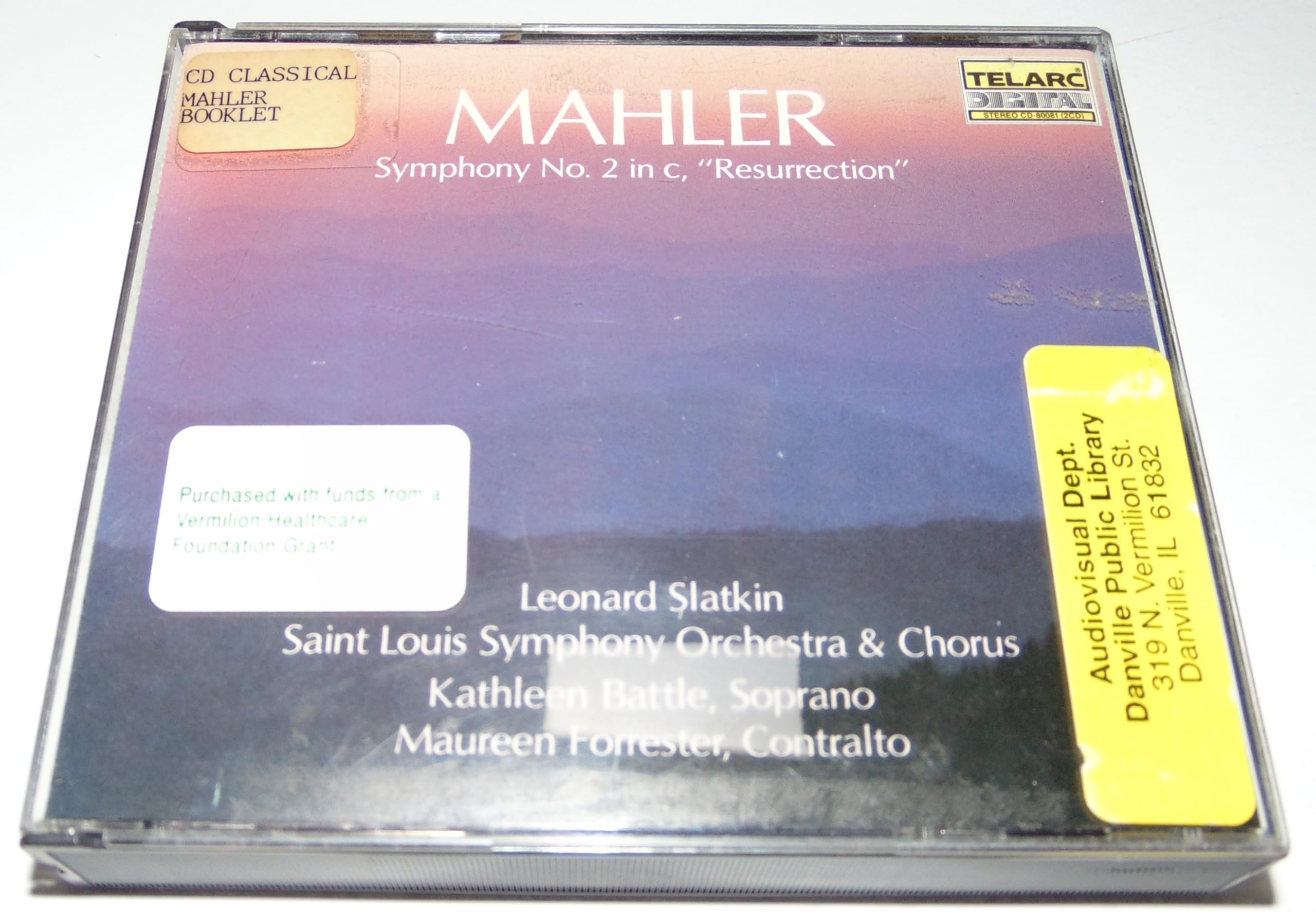 Mahler: Symphony No. 2 (2 CD)