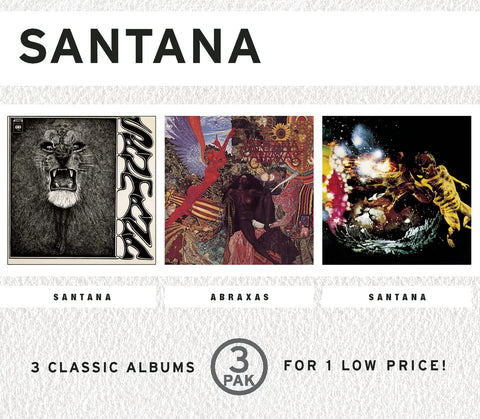 Santana/Abraxas/Santana(III) (3 Pak)