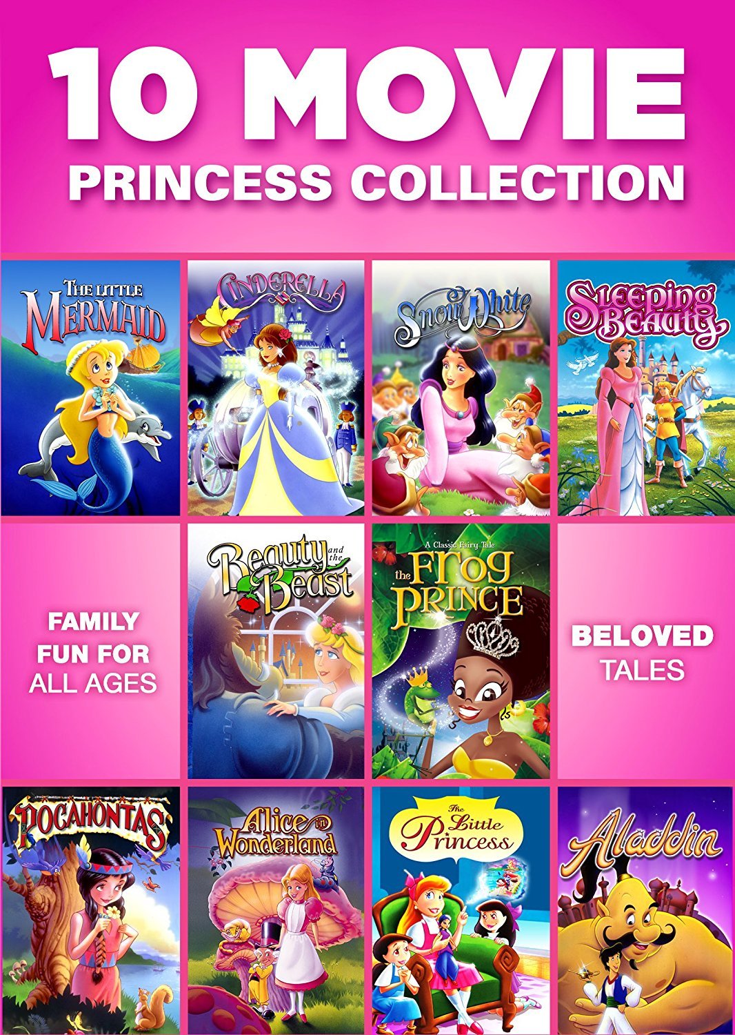 10 Movie Princess Collection