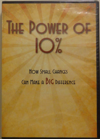 The Power of 10%... How Small Changes Can Make a Big Difference