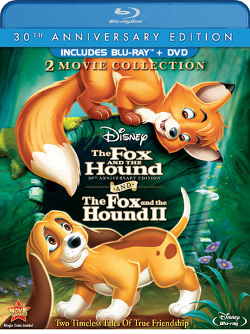 The Fox and the Hound / The Fox and the Hound Two (Three-Disc 30th Anniversary Edition Blu-ray / DVD Combo in Blu-ray Packaging)