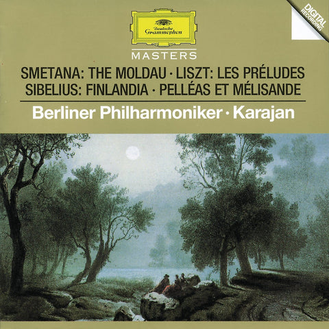 Smetana: The Moldau/ Liszt: Les Preludes/ Sibelius: Finlandia and Pelleas et Melisande