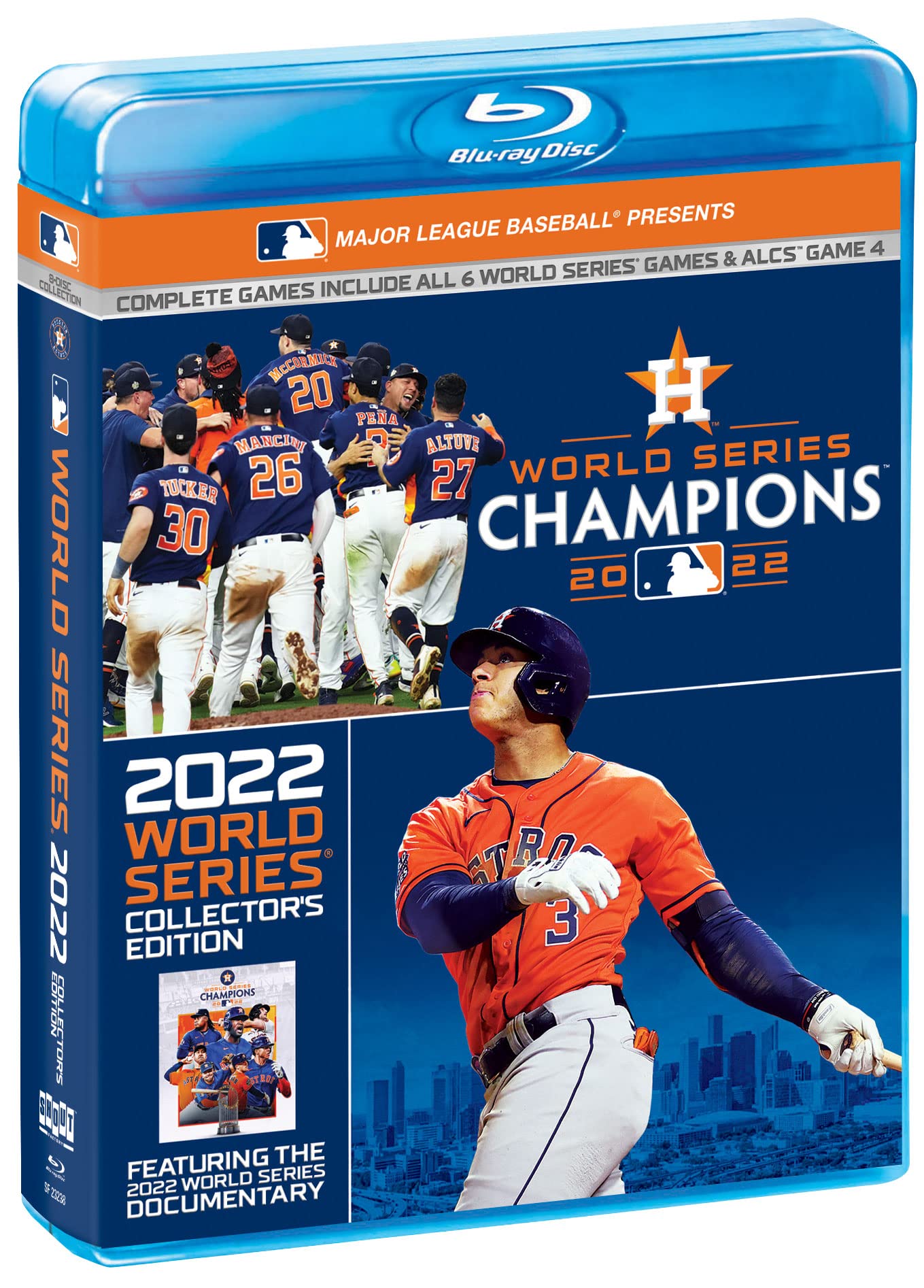 Major League Baseball Presents 2022 World Series: Houston Astros - Collector's Edition [Blu-ray]
