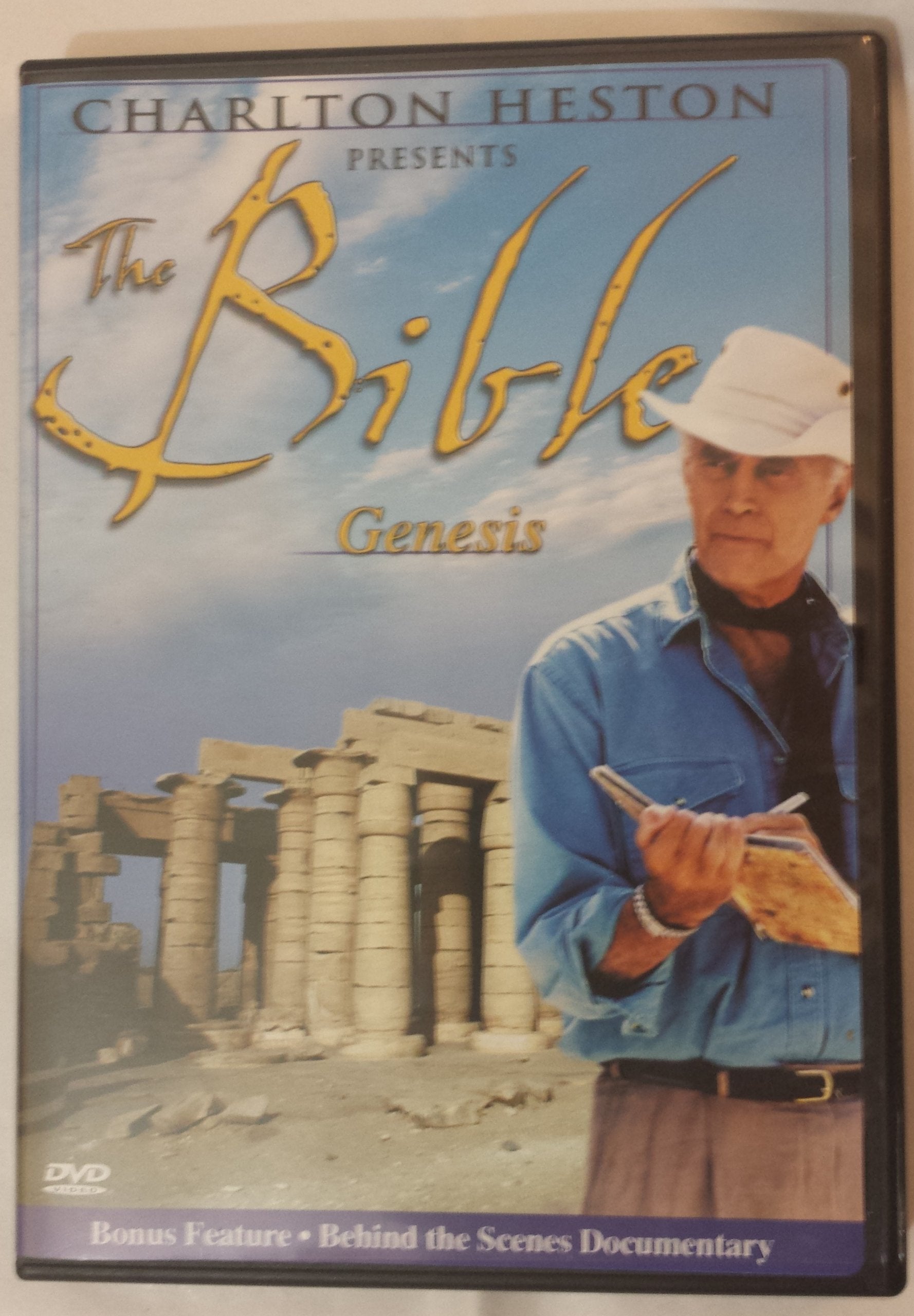 Charlton Heston Presents the Bible, (4 DVD Set) - Plus Bonus Feature: Behind the Scenes Documentary