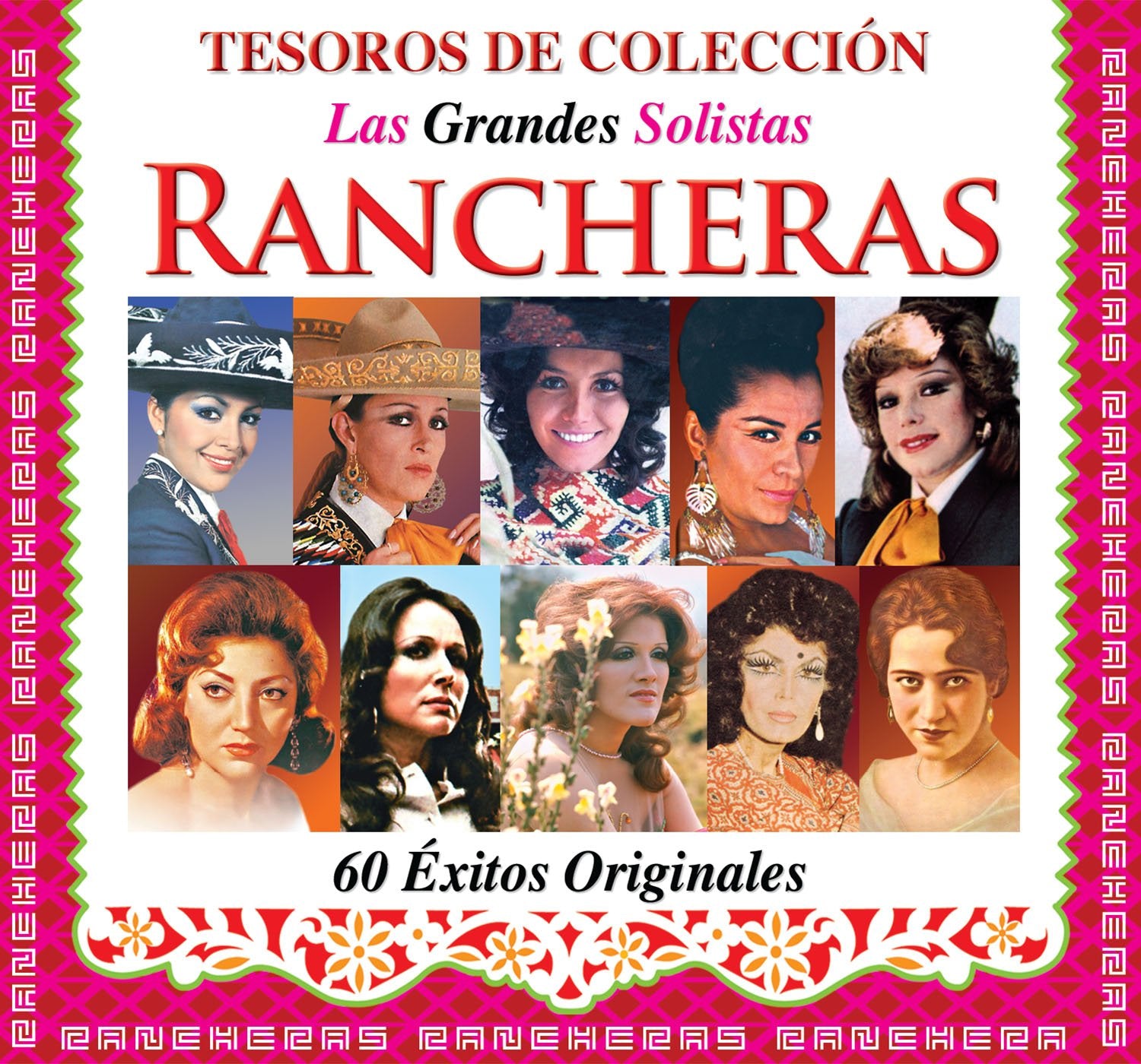 Las Grandes Solistas Rancheras (Tesoros de Coleccion 3Cds 60 Canciones Varias Aristas Sony - 888751424326)