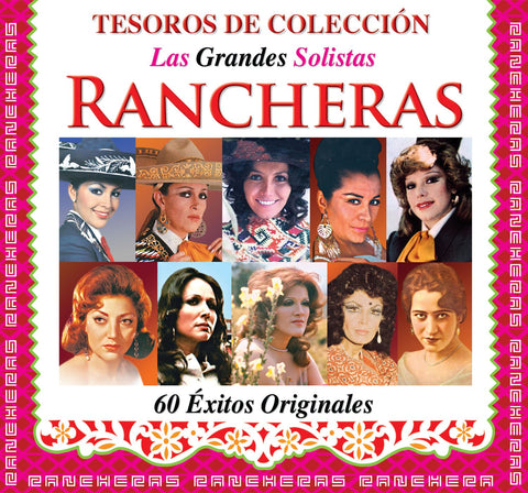 Las Grandes Solistas Rancheras (Tesoros de Coleccion 3Cds 60 Canciones Varias Aristas Sony - 888751424326)