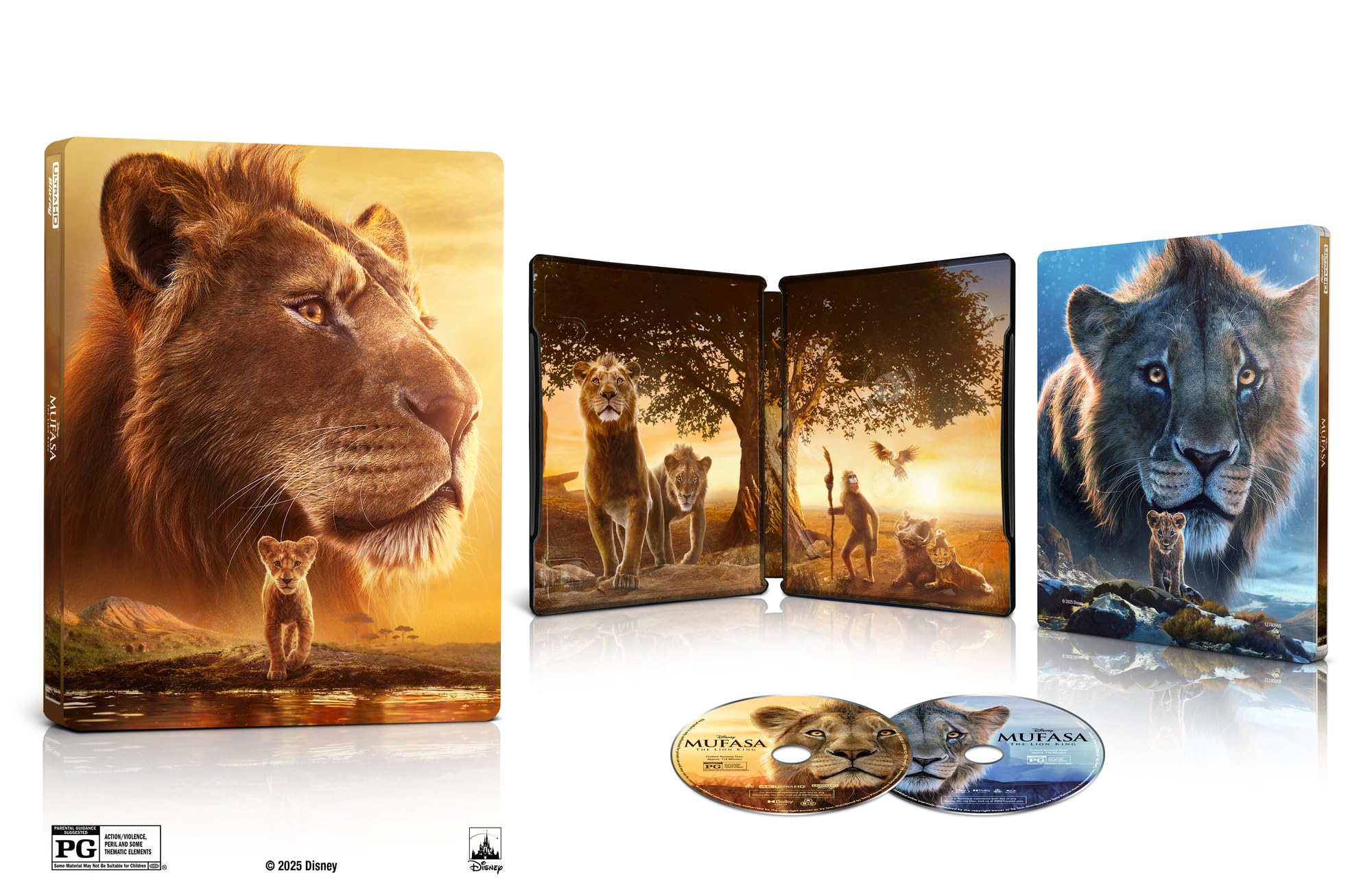 Mufasa: The Lion King - 4K + Blu-ray