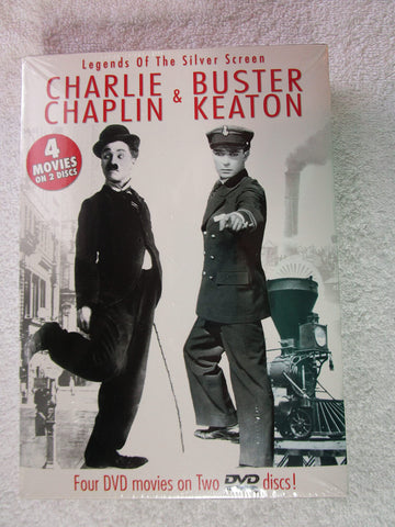 Charlie Chaplin & Buster Keaton: Legends of The Silver Screen