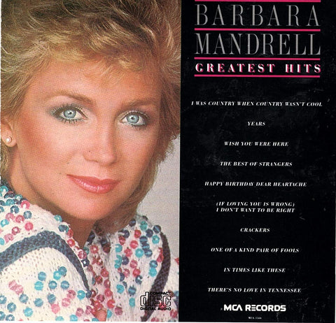 Barbara Mandrell Greatest Hits Mca Japan/usa Nm