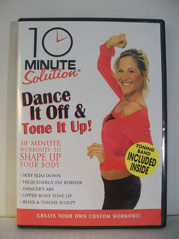 10 Minute Solution: Dance It Off & Tone It Up Kit w/ Bands