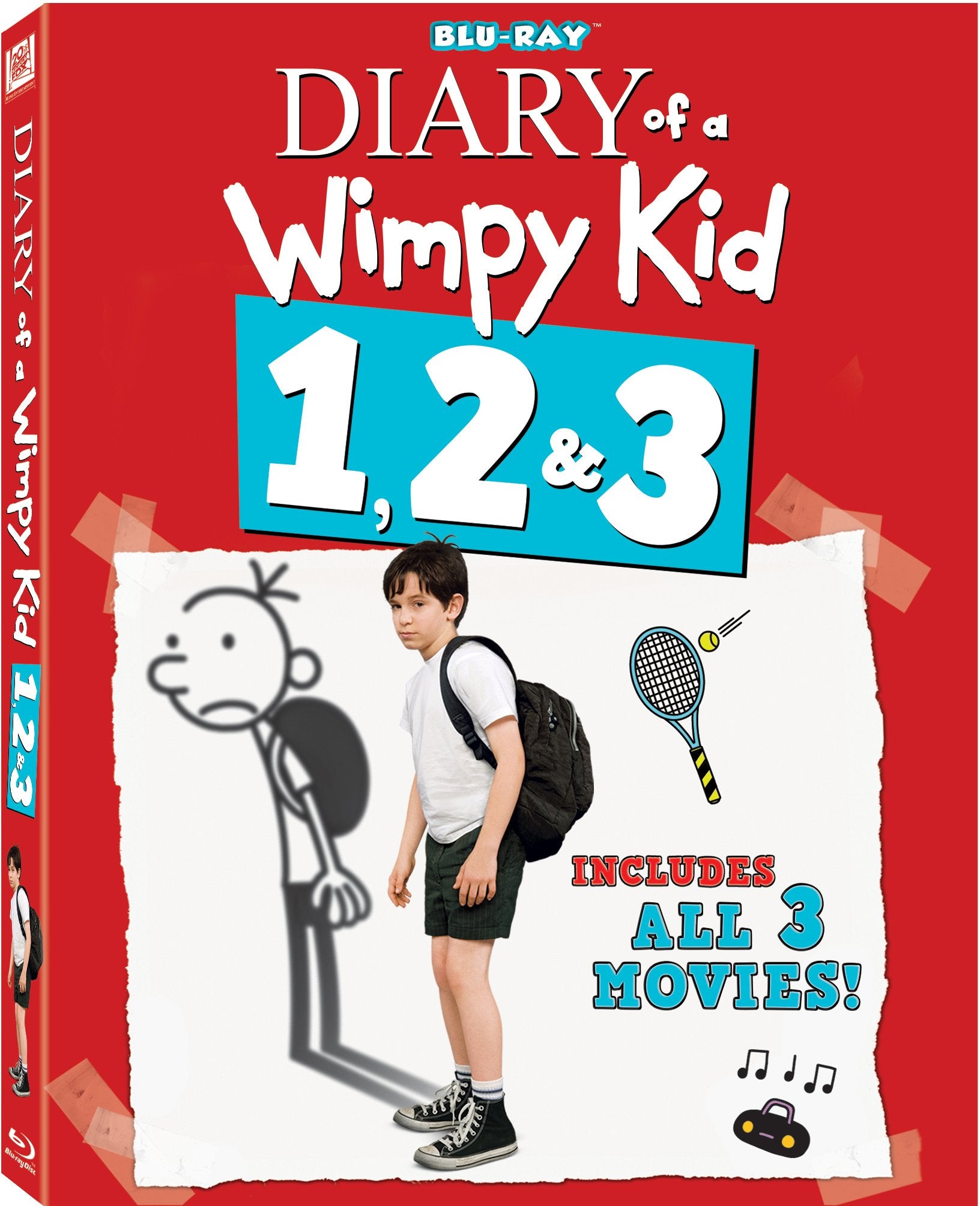 Diary of a Wimpy Kid 1, 2 & 3 [Blu-ray]