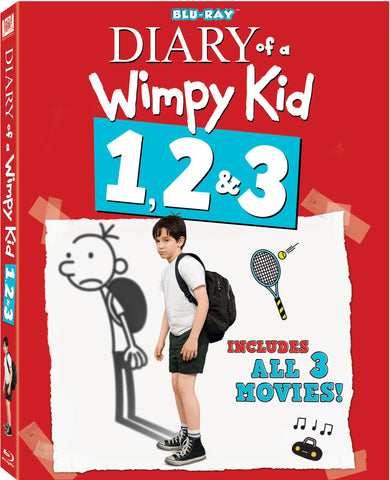 Diary of a Wimpy Kid 1, 2 & 3 [Blu-ray]