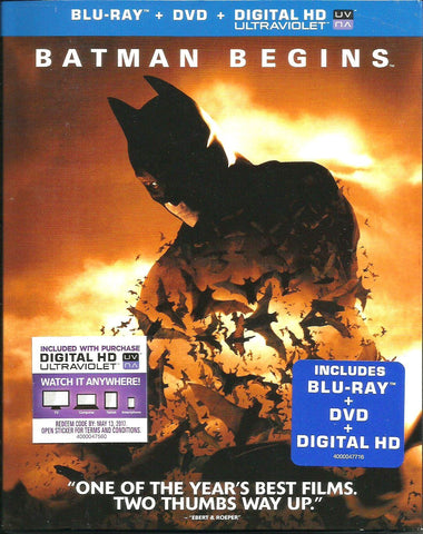 Batman Begins Blu-ray + DVD