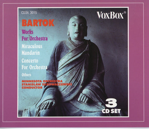 Bartok Works for Orchestra - Concerto for Orchestra; Suite from The Miraculous Mandarin; Music for Strings, Percussion and Celesta