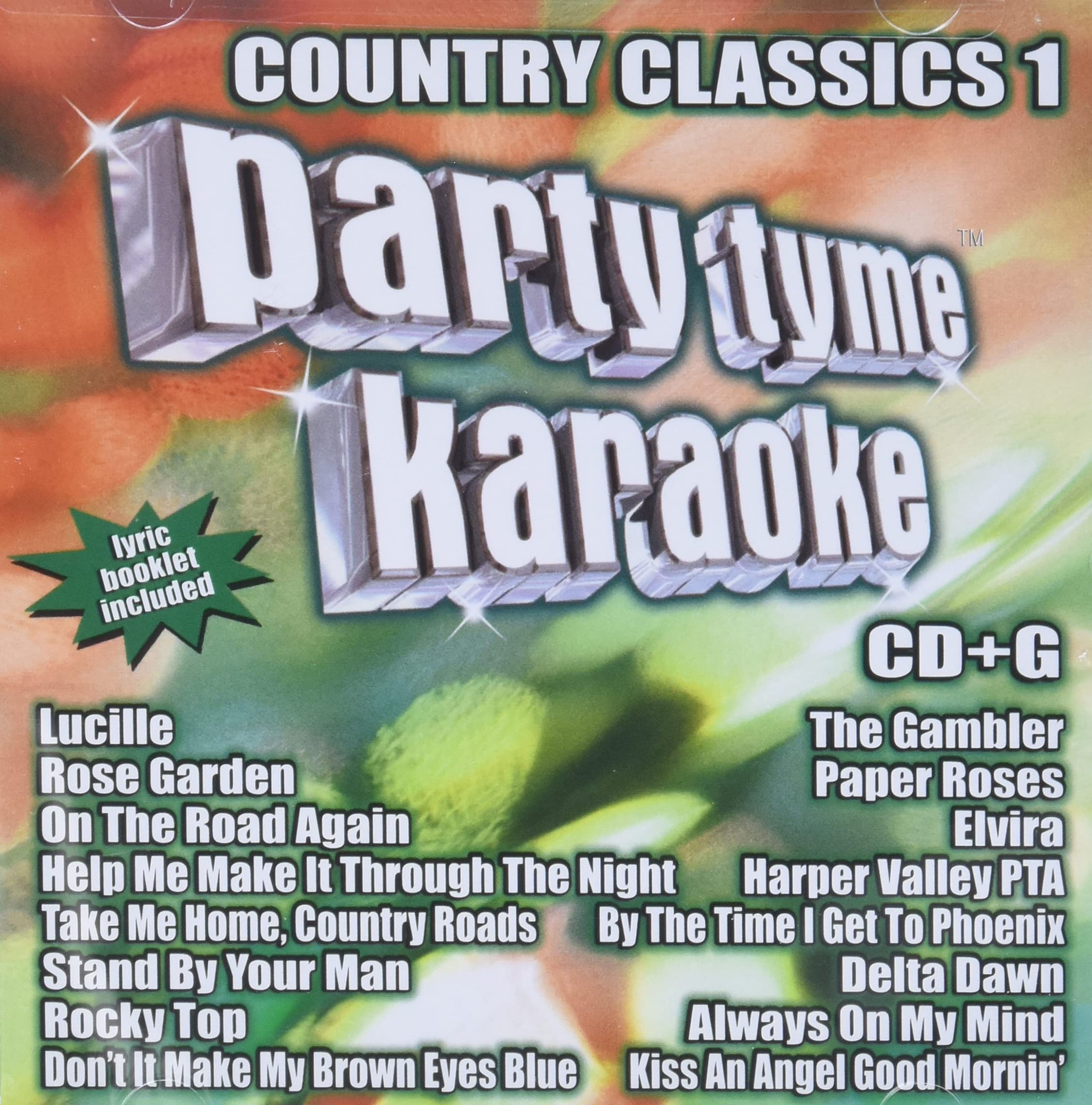 Party Tyme Karaoke - Country Classics 1 (16-song CD+G)