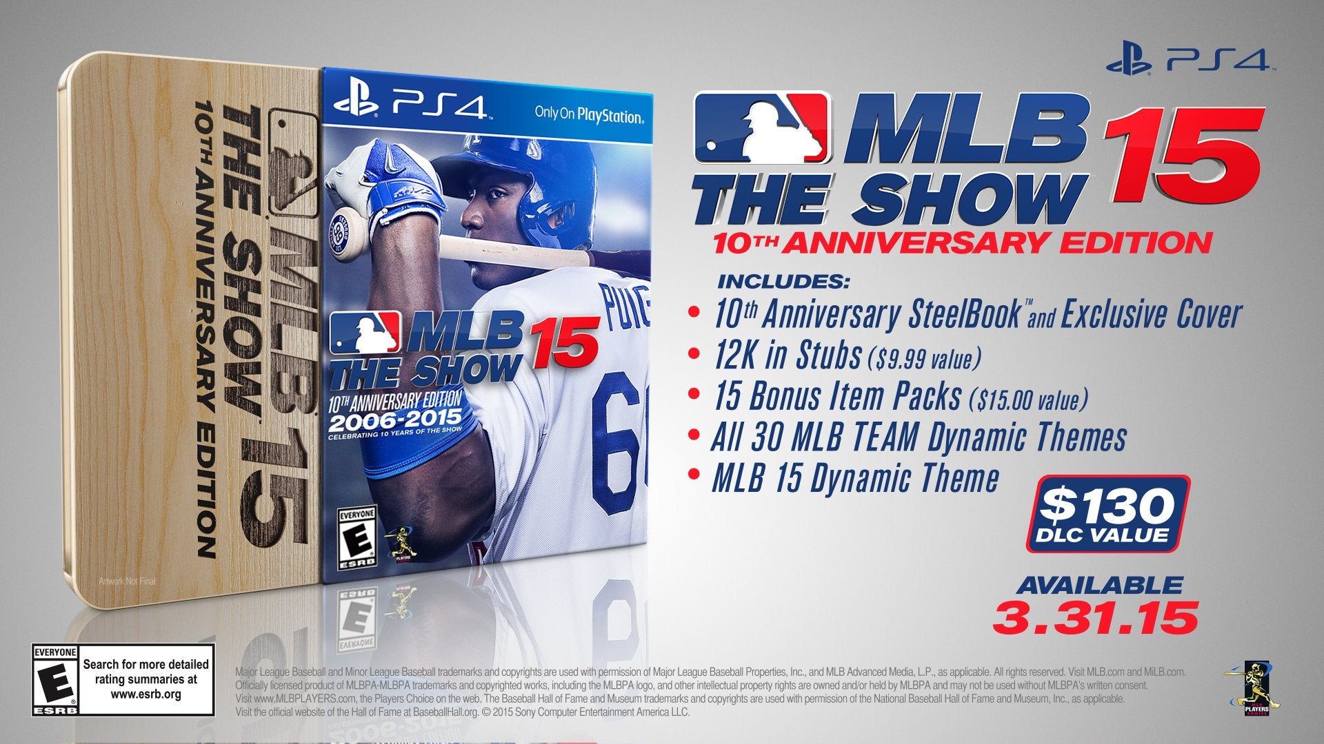 MLB15 The Show 10th Anniversary Edition - PlayStation 4