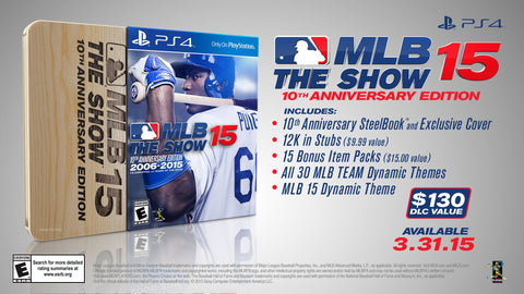 MLB15 The Show 10th Anniversary Edition - PlayStation 4