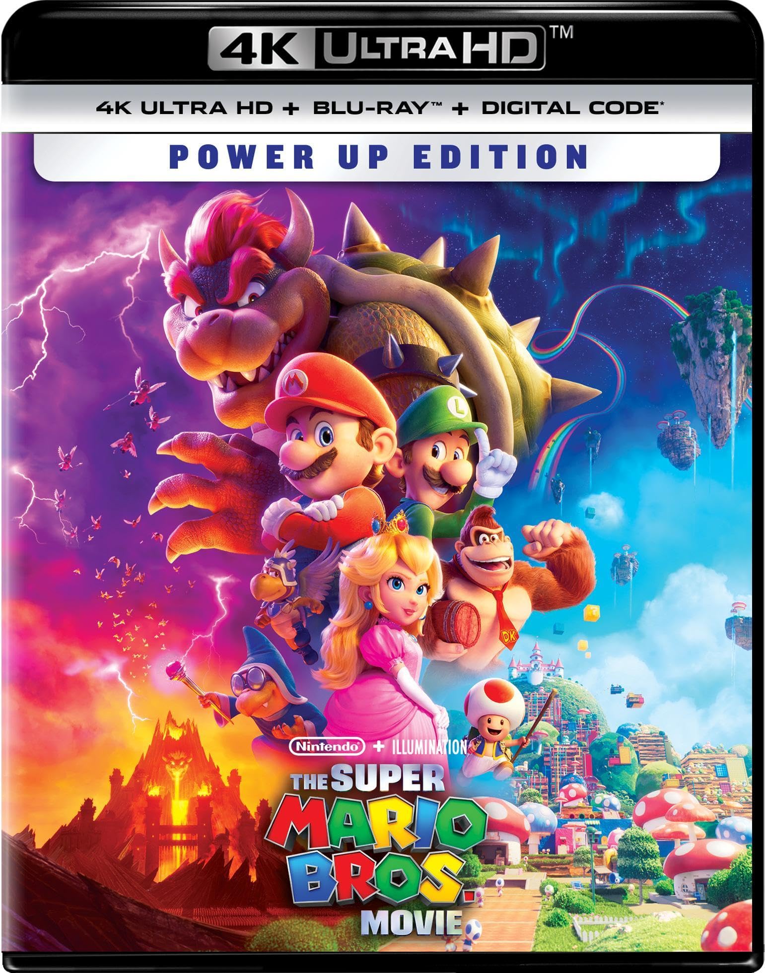 The Super Mario Bros. Movie - Power Up Edition 4K Ultra HD + Blu-ray + Digital [4K UHD]