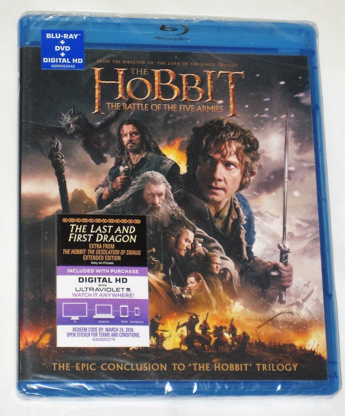 Hobbit, The: The Battle of Five Armies (Blu-ray)