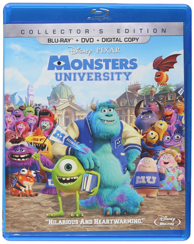 Monsters University (Blu-ray + DVD + Digital Copy)