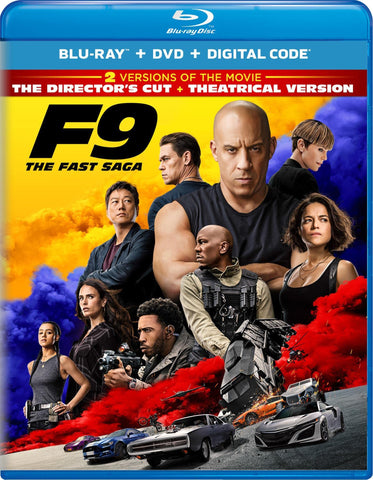 F9: The Fast Saga - Director's Cut [Blu-ray + DVD + Digital]