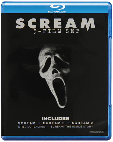 Scream: Five-Film Set (Scream / Scream 2 / Scream 3 / Still Screaming: The Ultimate Scary Movie Retrospective / Scream: The Inside Story) [Blu-ray]