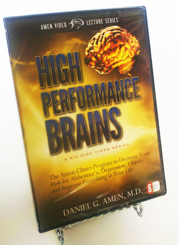 High Performance Brains (Six Disc Video Series) 2012- Starring Daniel G. Amen M.D.