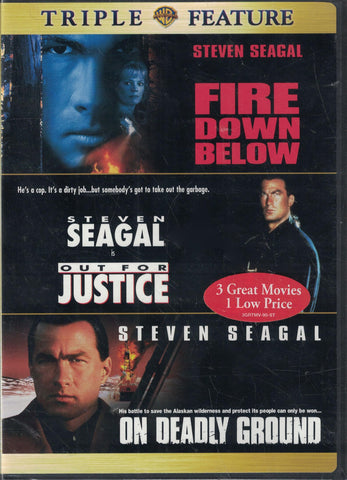 Fire Down Below/Out For Justice/On Deadly Ground (DVD) (3FE) (Multi-Title)