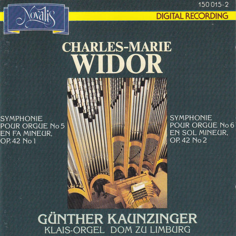 Symphonie Pour Orgue No.5 En Fa Mineur & No.6 En Sol Mineur