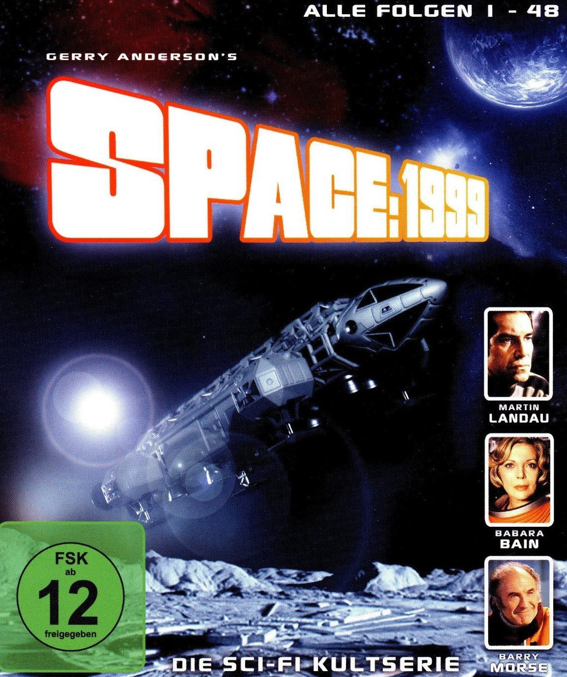 Space: 1999 (Ep. 1-48) - 4-Disc Box Set [ Blu-Ray, Reg.A/B/C Import - Germany ]