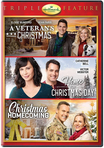 Hallmark Holiday Collection Triple Feature: A Veteran's Christmas / Home for Christmas Day / Christmas Homecoming