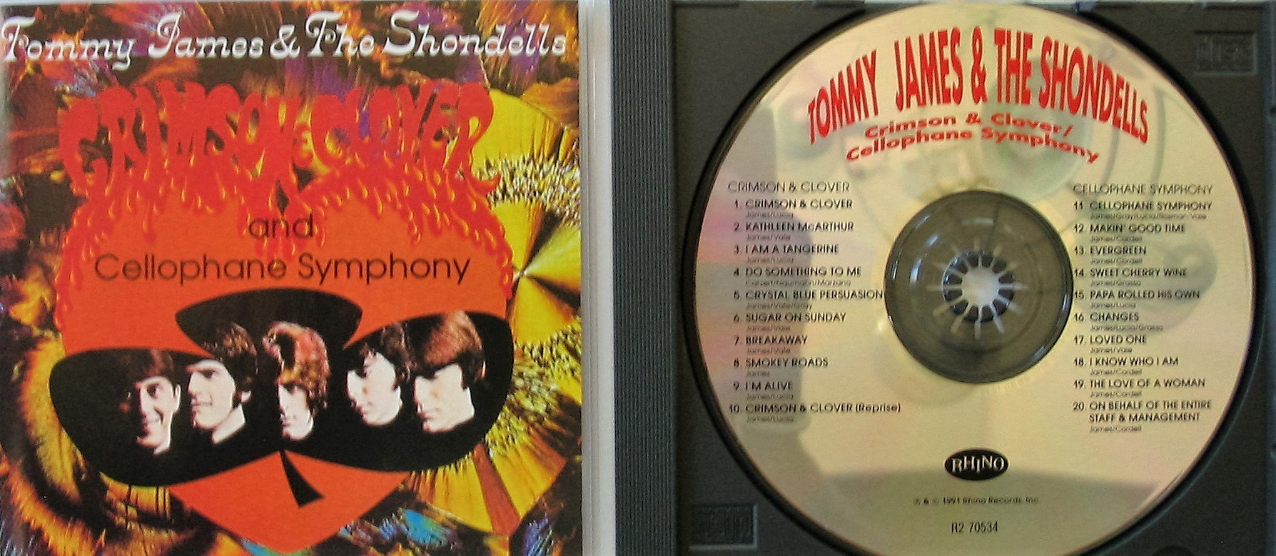 Crimson & Clover / Cellophane Symphony