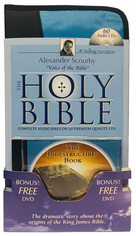 KJV Complete Scourby CD with Free Indest DVD-Holy King James Version Old and New Testament Audio Bible by Alexander Scourby Bible-KJV with Free $30 ... Virgin Mary-St. John the Baptist-Jesus Birth