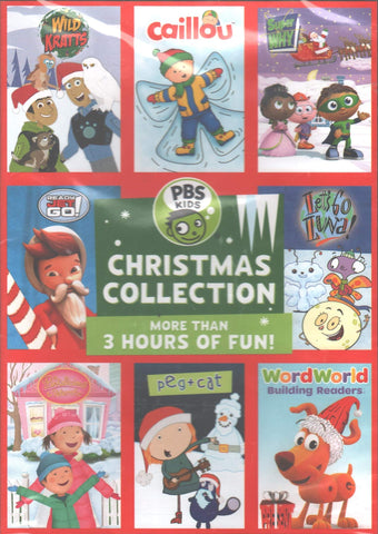 PBS Kids- Christmas Collection: Wild Kratts/Caillou/Super Why/Ready Jet Go! / Let's Go Luna! / peg + cat/Word World/Pinkalcious and Petterific