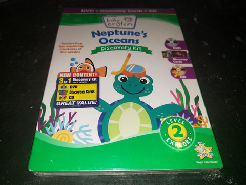 Baby Einstein: Neptune's Oceans Discovery Kit (One-Disc DVD + CD + Discovery Cards)