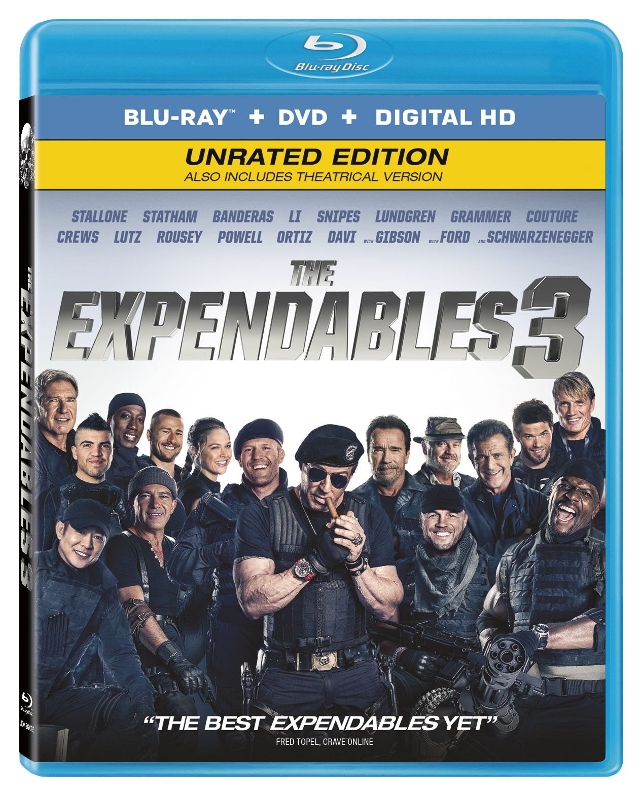 The Expendables 3 [Blu-ray + DVD + Digital HD]